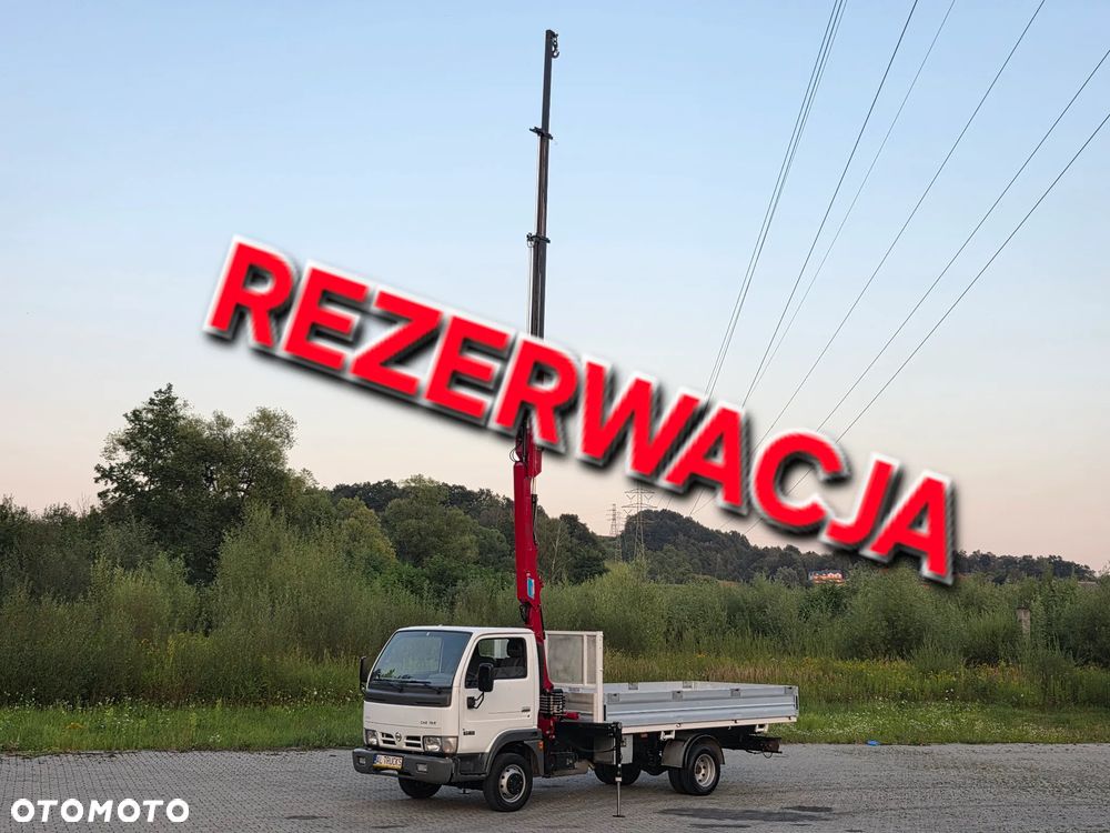 Nissan Cabstar 35.13 Skrzynia 4.20 M + HDS 1.5 Tony ! HMF K2(B3) 9.20 M Wysięgu  ! Super Stan  ! - 1