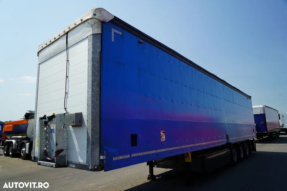 Schmitz Cargobull CORTINĂ / STANDARD / TRANSPALET / SISTEM RSAB / AXĂ RIDICATĂ / AXE SCHMITZ / 2019 / - 2