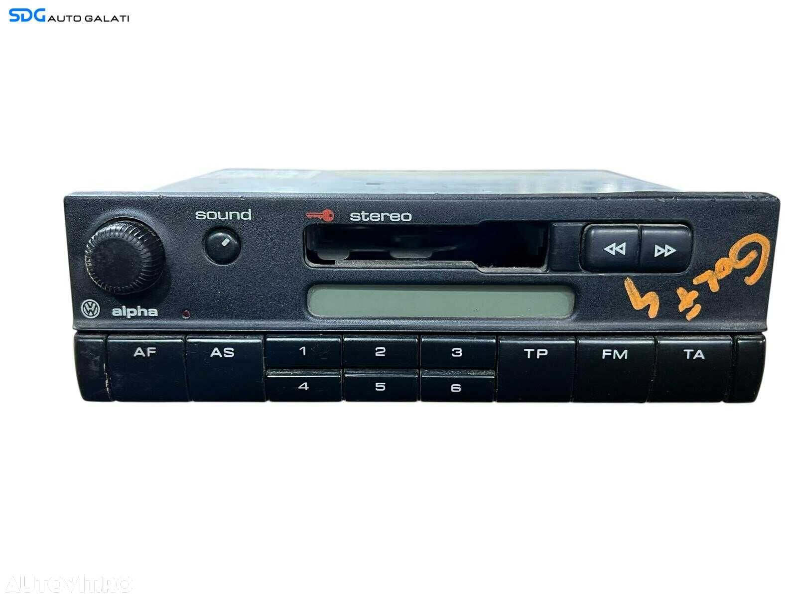 Unitate Radio cu Caseta Alpha Blaupunkt WERKE GMBH Volkswagen Polo 9N 2002 - 2005 Cod 6X0035153 7648238360 [LR0520] - 1