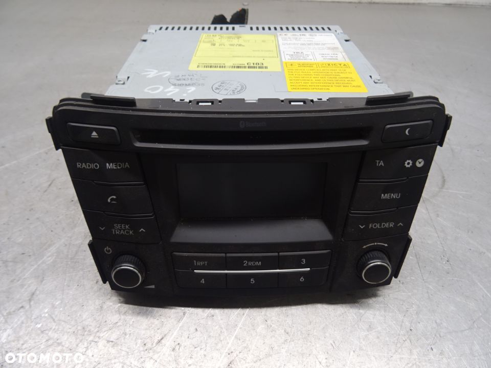 HYUNDAI i40 LIFT 1.7CRDI RADIO CD BLUETOOTH 96170-3Z7704X - 2