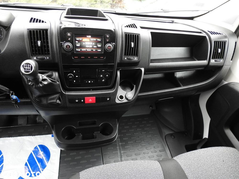 Fiat DUCATO PLANDEKA 10 PALET WEBASTO KLIMATYZACJA TEMPOMAT NAWIGACJA  180KM - 34