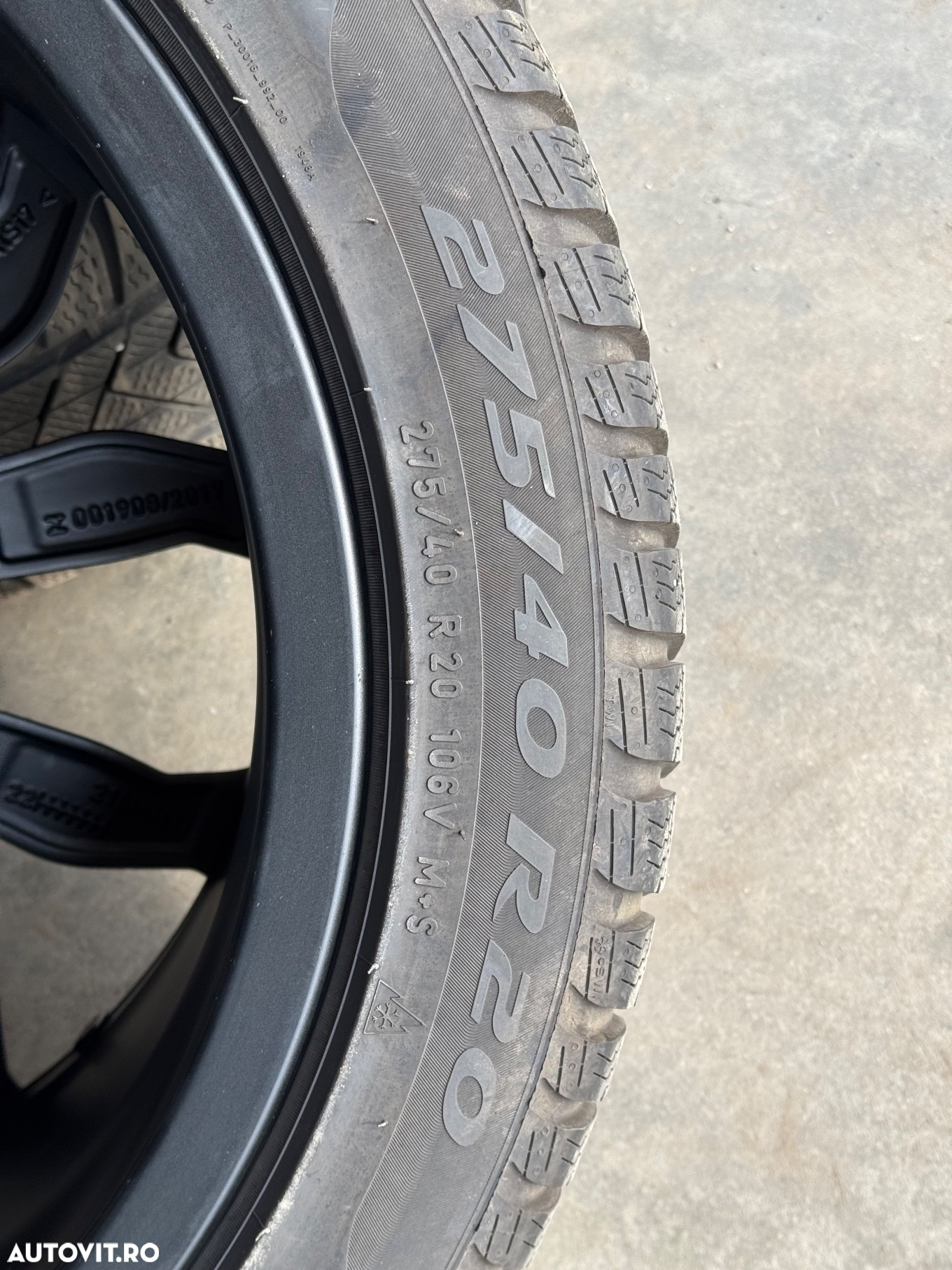 Vând jante originale BMW X4-X3 pe 20” cu anvelope de iarnă - 14