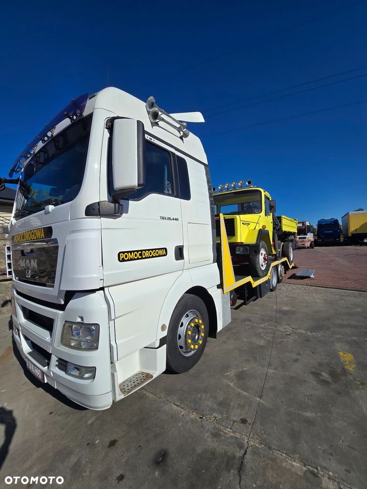 MAN tgx 25-440 6x2 laweta wciągarka całość na poduszkach - 22