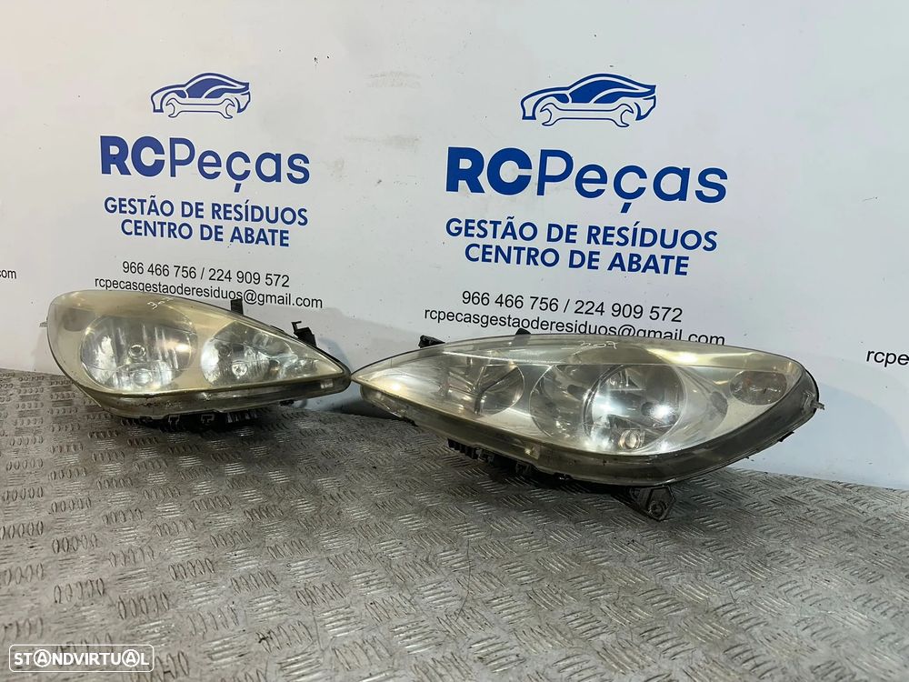 .Oticas Farol Frente Frontal Esquerda Direita Original PSA Peugeot 307 9634369280 9634369380 2000 a 2005 - 3
