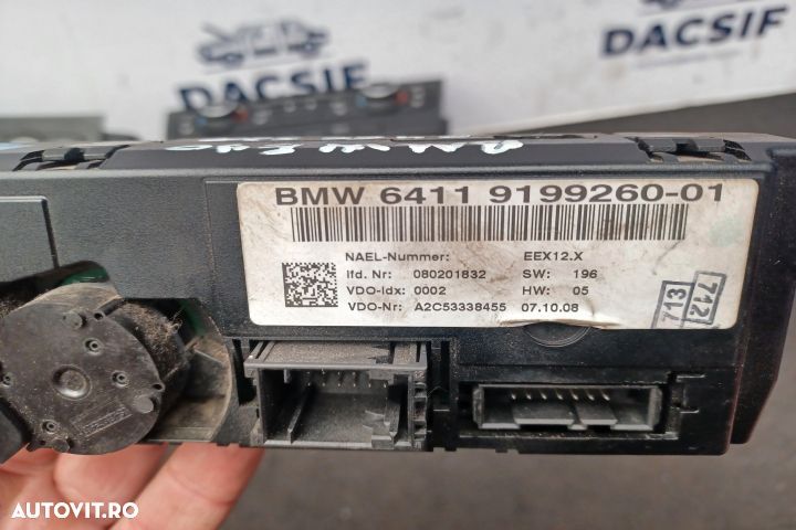 Comanda clima 64119199260-01 9199260 64119199260-01 9199260 BMW Seria - 4