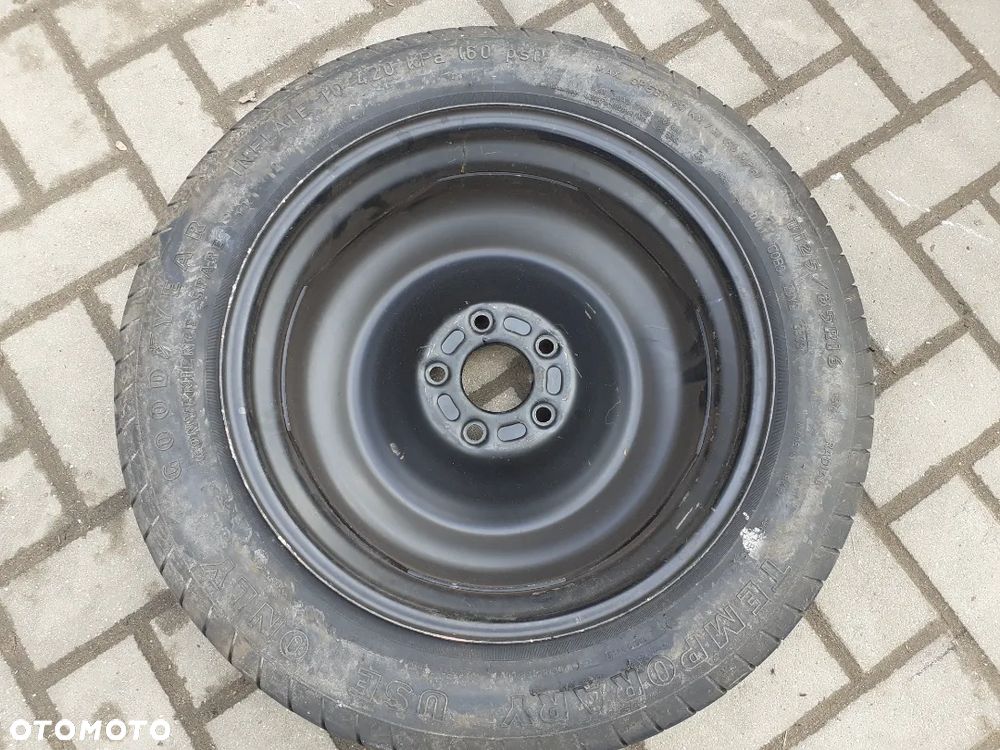 # DOJAZDÓWKA KOŁO DOJAZDOWE ZAPAS ZAPASÓWKA FORD 5X108 - 4