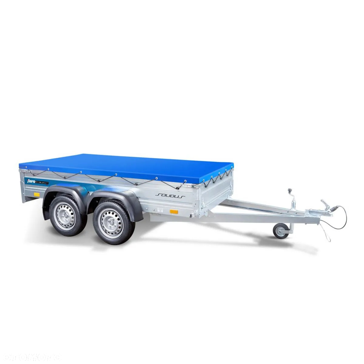 Faro SOLIDUS+ 750kg 263x125x35 WZMOCNIONE BURTY PRZYCZEPA NOWA! - 3