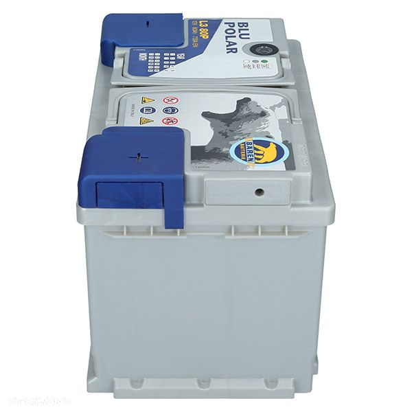 Akumulator Baren Blu Polar 12V 80Ah 730A P - 7