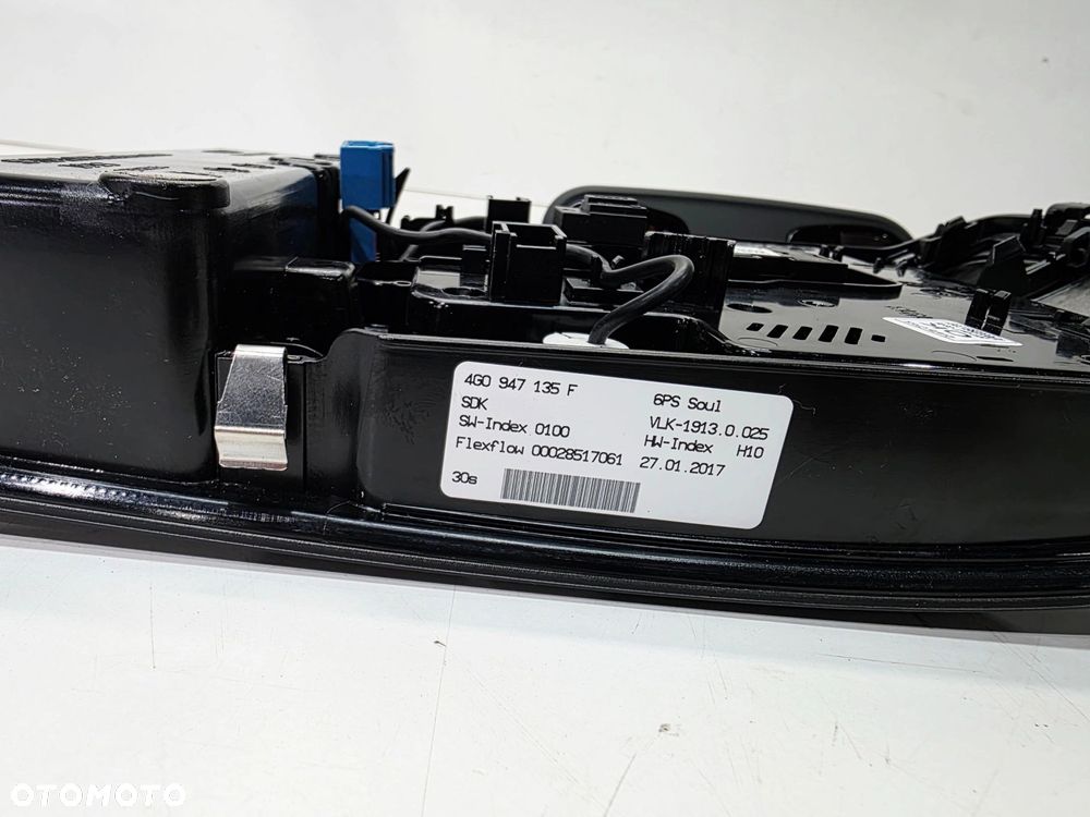 LAMPKA OŚWIETLENIE KABINY LED AMBIENTE AUDI A6 C7 4G0947111A 4G0947135F 6PS - 12