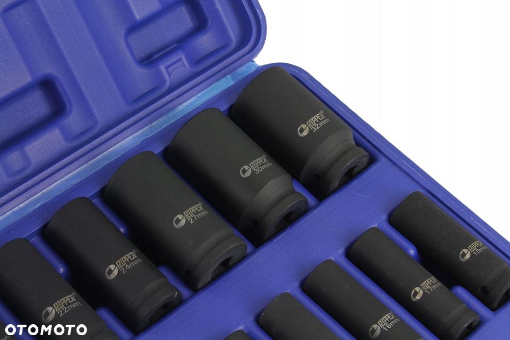 ZESTAW NASADEK UDAROWYCH 1/2" 10-32MM 16PCS RIPPER - 3