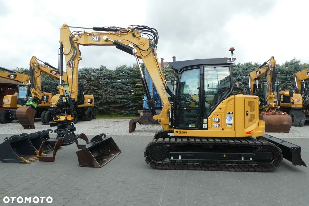 Caterpillar 309CR-07A ROTOTILIT ENGCON ZE SZCZYPCAMI PODWÓJNY - 1