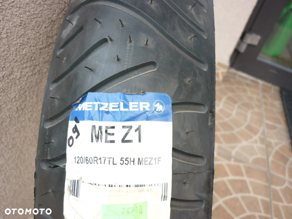 Opona METZELER 120/60/R17 TL 55H MEZ1