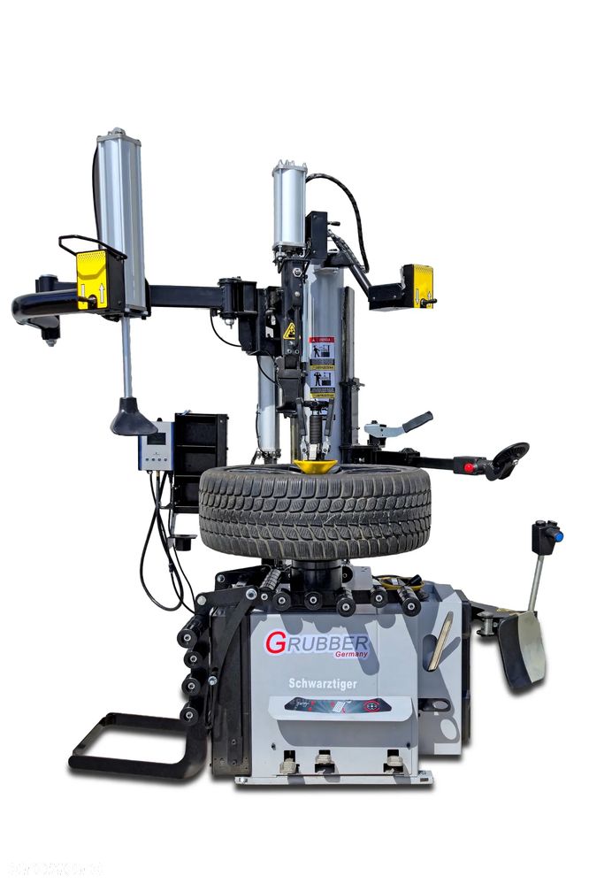 PROFESJONALNA MONTAŻOWNICA AUTOMATYCZNA PREMIUM GRUBBER SCHWARZTIGER 10–28″ 400V - 1