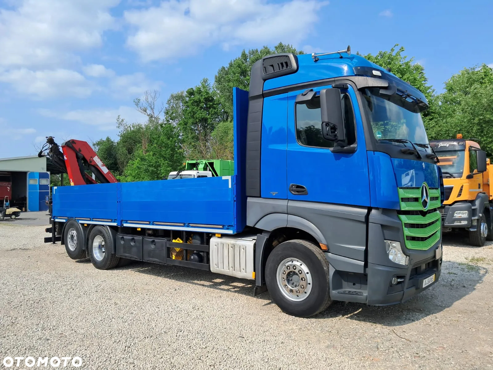 Mercedes-Benz ACTROS 2543 6X2 + HMF 1820 - 8
