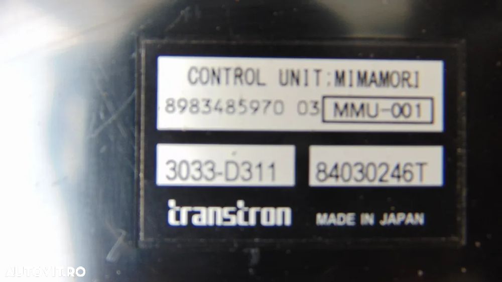 Modul confort control Isuzu NPR n35 NKR NLR NQR modul central confort control isuzu autoutilitara - 2