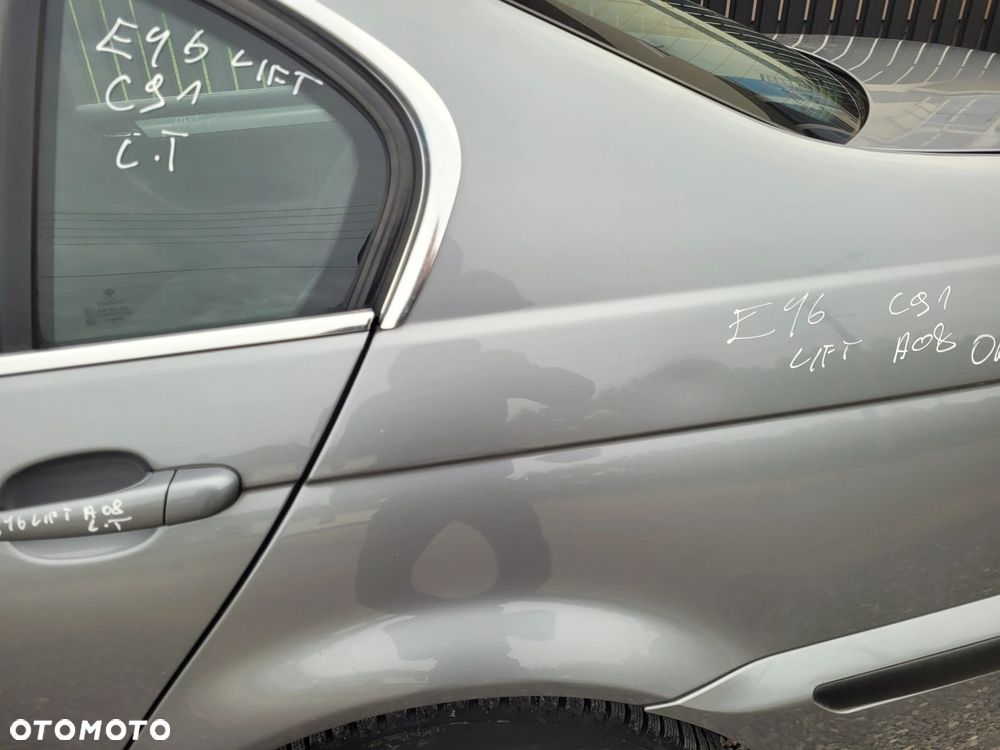 ĆWIARTKA LEWY TYŁ TYLNA BMW E46 SEDAN LIFT A08 ORG LAKIER C91 - 3