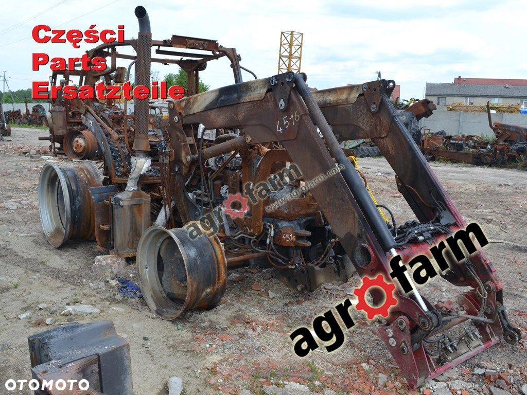 Case Maxxum 125 części, silnik, skrzynia biegów - 1