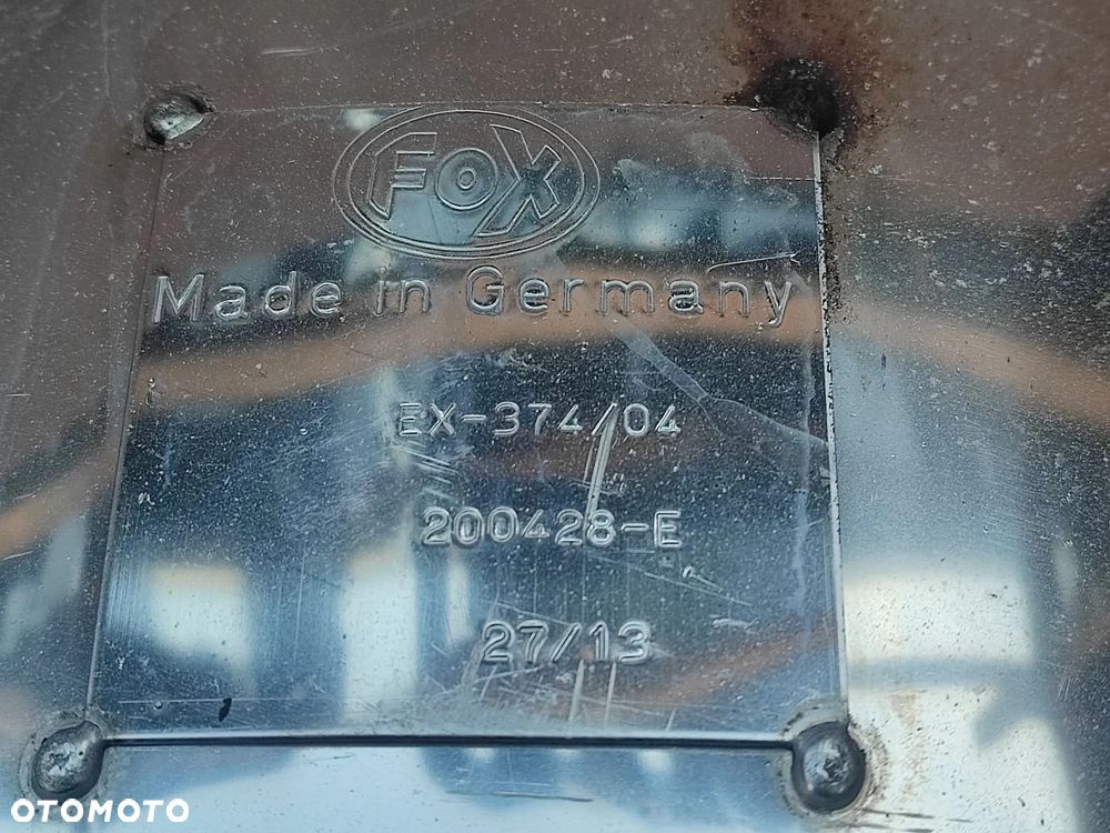 BMW E61 / E60 ORYGINALNY SPORTOWY WYDECH KOŃCOWY WZÓR M5 MARKI FOX O NR. EX-374/04 ( 200428-E ) W BARDZO DOBRYM STANIE - 17
