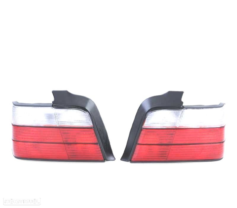 FAROLINS TRASEIROS PARA BMW SERIE 3 E36 4P 90-98 - 4