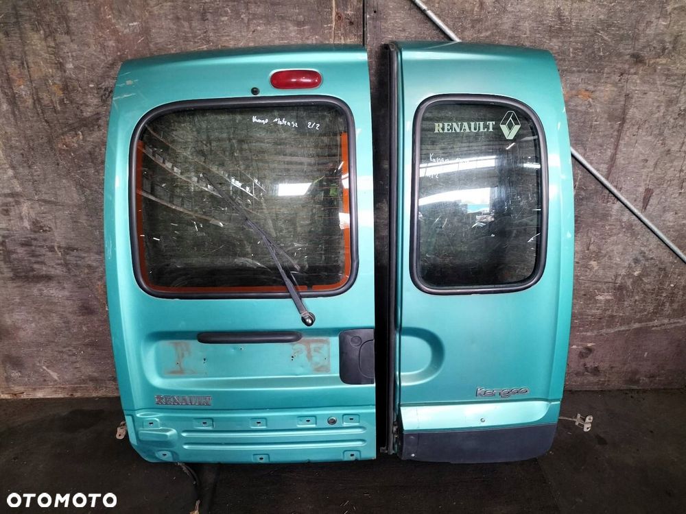 DRZWI KOMPLETNE PRAWY LEWY TYŁ SKRZYDEŁKA RENAULT KANGOO I FL TEF92 - 1