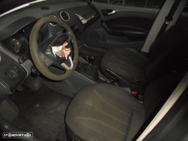 Carro MOT: CFWA CXVEL: MAL SEAT IBIZA 4 2010 1.2TDI 75CV 5P PRETO DIESEL - 5