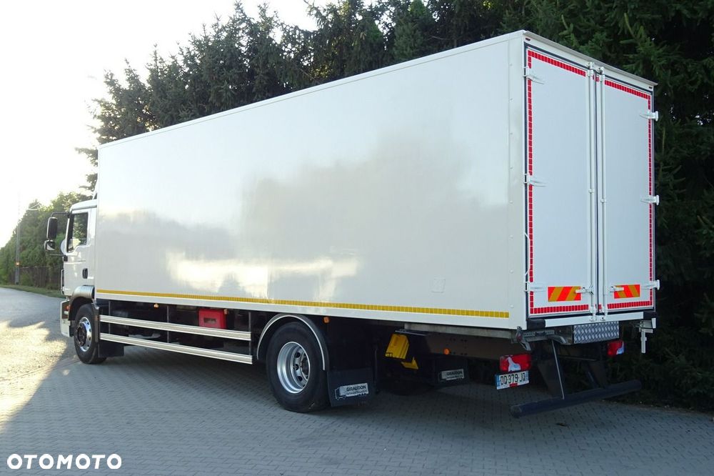 MAN TGM 18.290 Euro 6 kontener firanka 20 pal Sprowadzony klima - 5