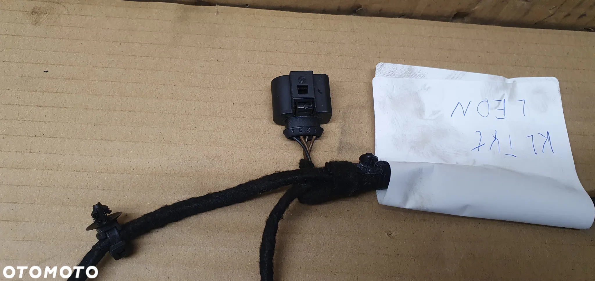 Instalacja wiązka elektryczna klapy bagażnika Seat Leon II 1P0971148A - 4