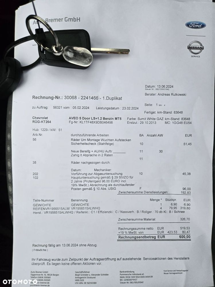 Chevrolet Aveo 1.2 LS - 19