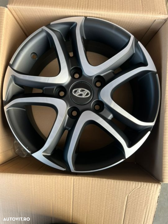 vând jante originale noi Hyundai pe 15” - 8