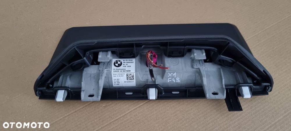 BMW X1 F48 2015- Monitor Wyświetlacz nawigacji Oryginał demontaż - 3