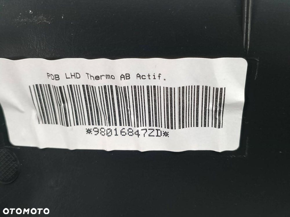 DESKA ROZDZIELCZA,KONSOLA PODUSZKI SENSOR PASY CITROEN C3 II FL 9803928480 - 13