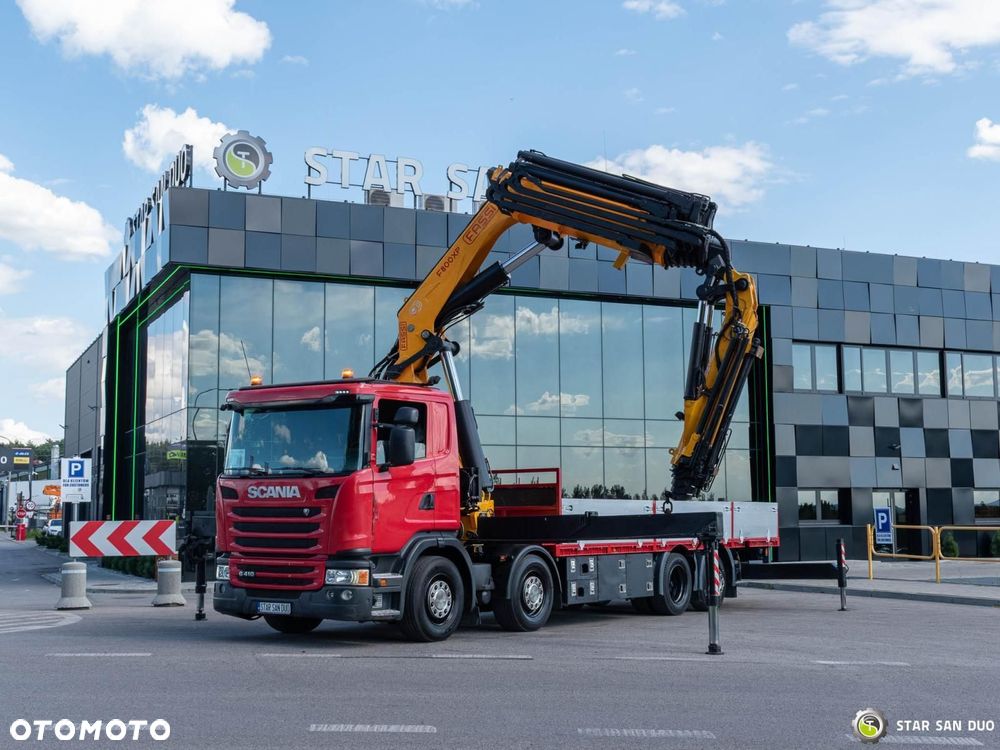 Scania G410 8x2 FASSI F800BXP.26 HDS Żuraw Fly Jib Wciągarka - 3