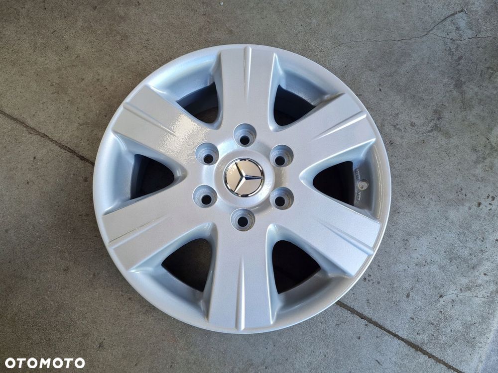 4x Felgi Aluminiowe Mercrdes Sprinter VW Crafter 6,5x16 6x130 ET60 - 3