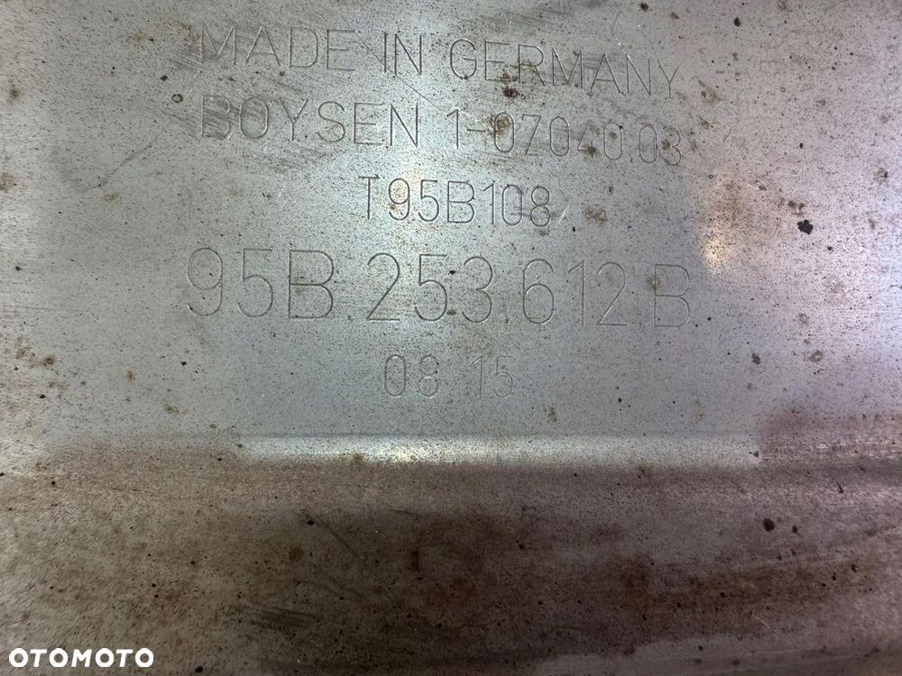 PORSCHE MACAN TŁUMIK WYDECH KOŃCOWY PRAWY 95B253611D ORYGINAŁ - 2