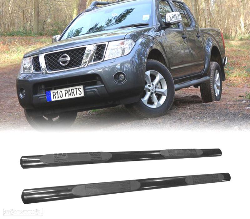 ESTRIBOS LATERAIS PARA NISSAN NAVARA 05-10 - 1