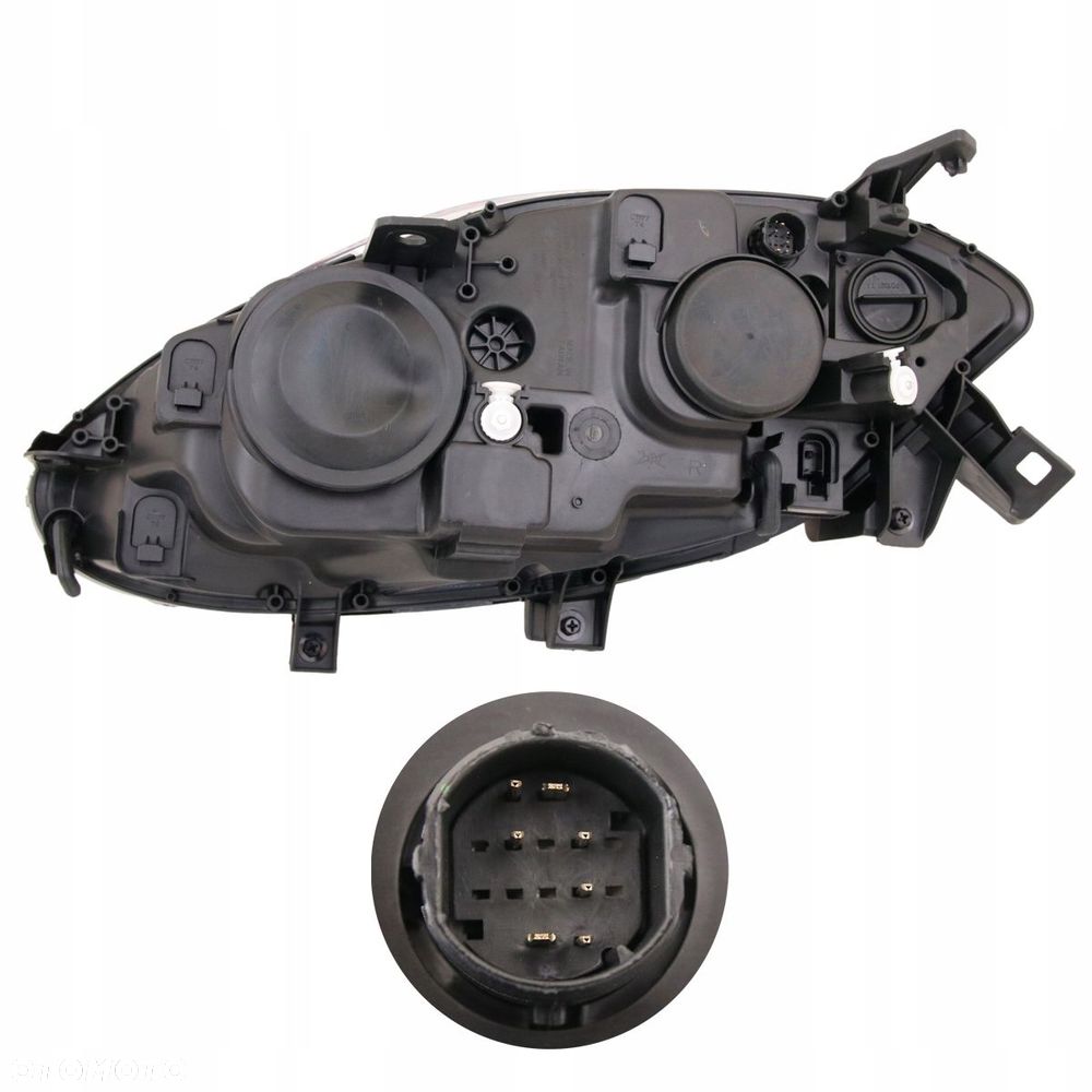 Reflektor Lampa Chrom Tyc Soczewka Fiat Bravo II 2 2007-2014 kpl - 3