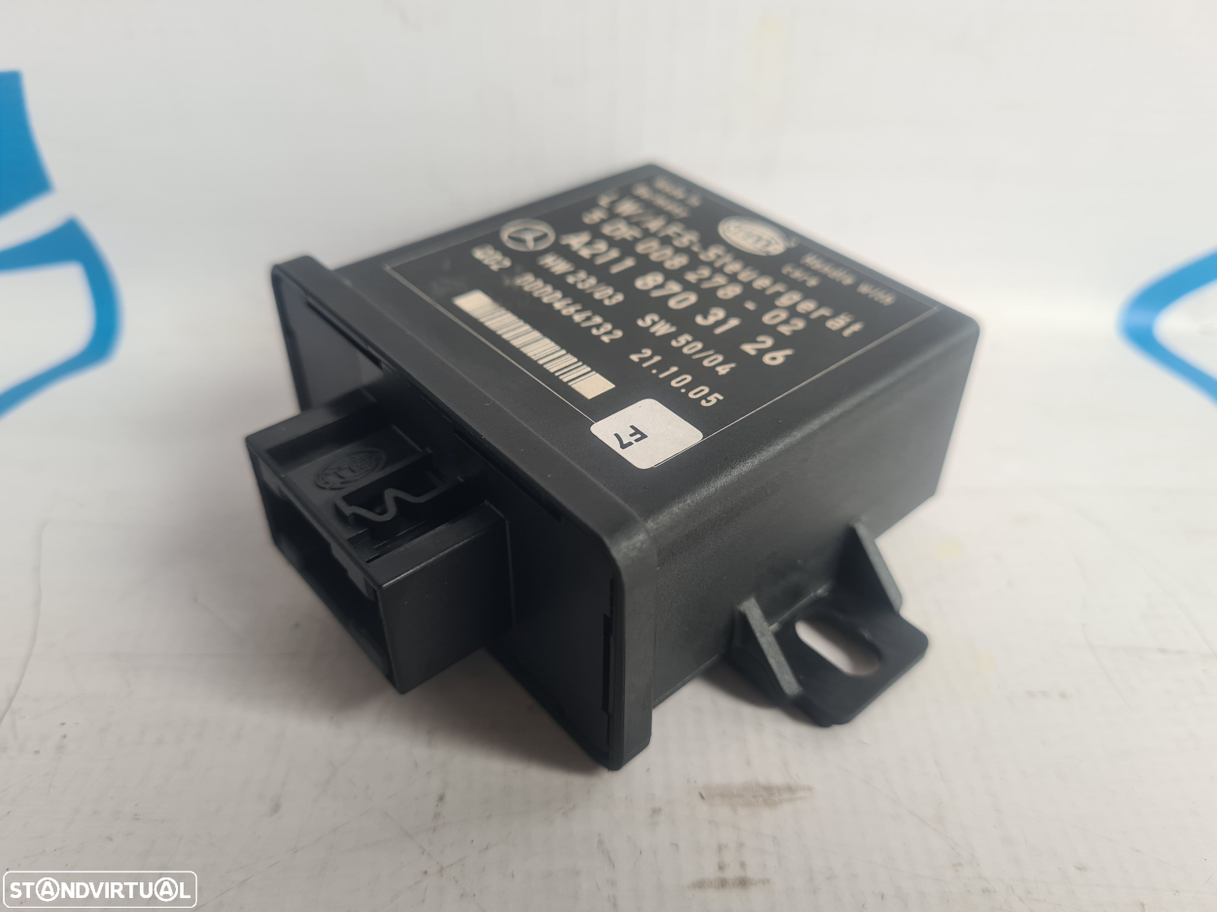 CENTRALINA NIVEL LUZ LUZES FAROIS OTICA OTICAS HALOGENEO XENON BIXENON A2118703126 2118703126 MERCEDES BENZ CLASS E W211 E220 CDI 150CV OM646961 646961 - 1