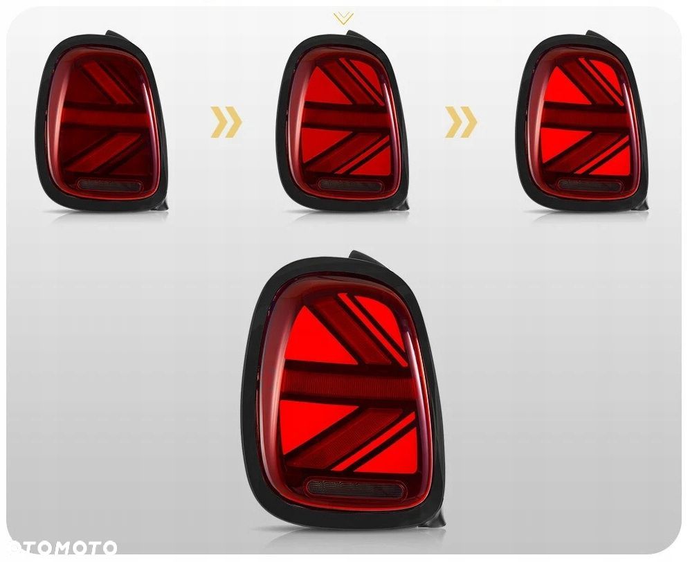 Lampy tylne L+R kpl Vland Led Tuning RED Mini Cooper f55 f56 f57 2014-2017 - 6