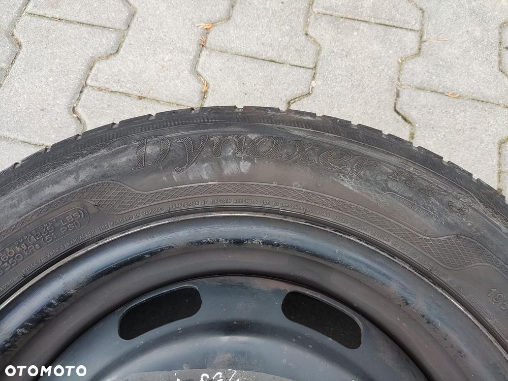 KOŁO DOJAZDOWE ZAPASOWE DOJAZDÓWKA 15 PEUGEOT 208 I 2012-2019 4X108 - 4