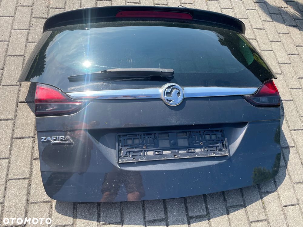 Opel Zafira C LAMPA lewa prawa klapa zderzak KOMPLET TYŁ tylna tylny PDC Z190 - 7