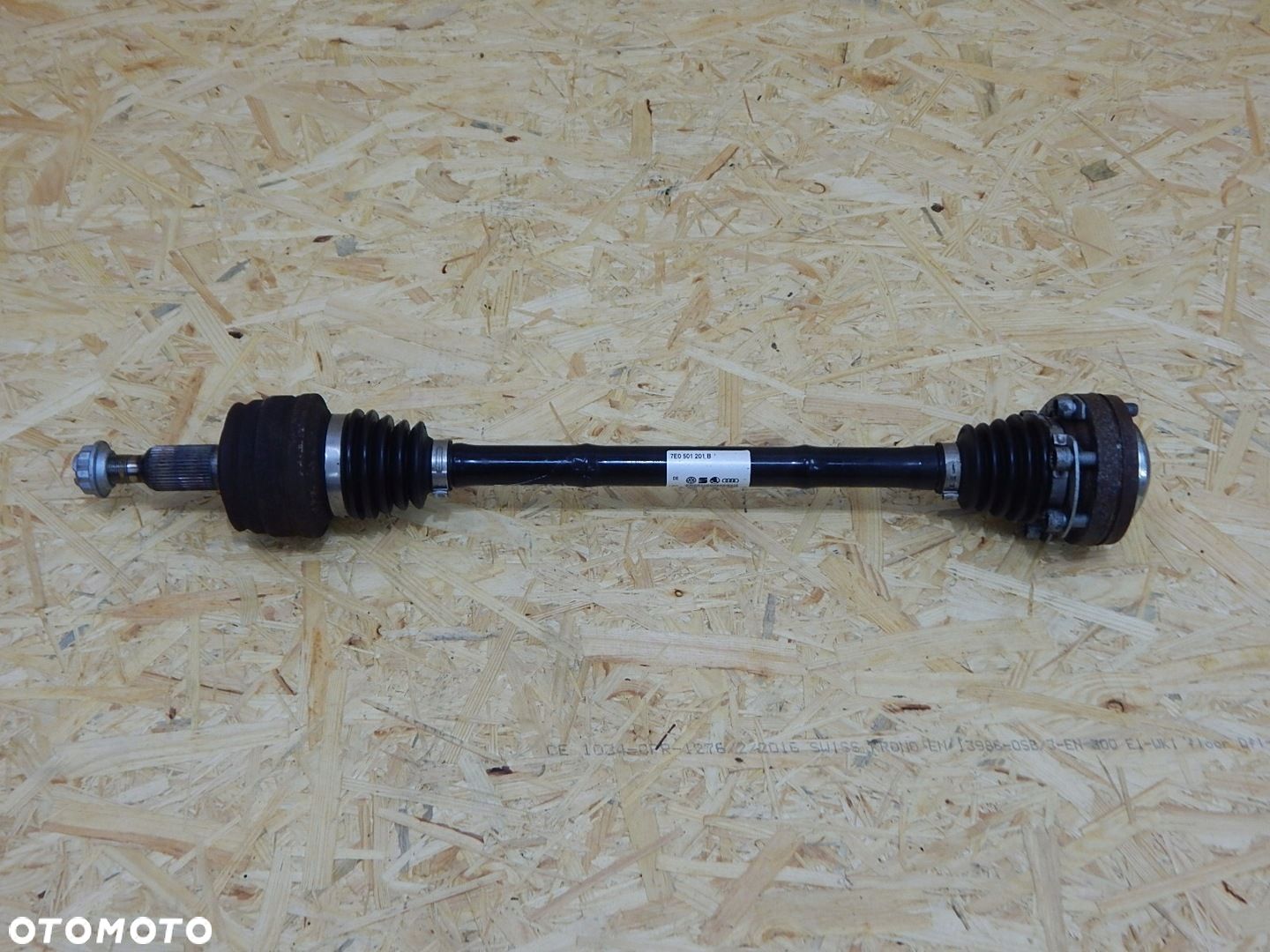 VW T5 LIFT półoś lewa tył tylna 2.0 BI-TDI 4-MOTION 4X4 7E0501201B - 1