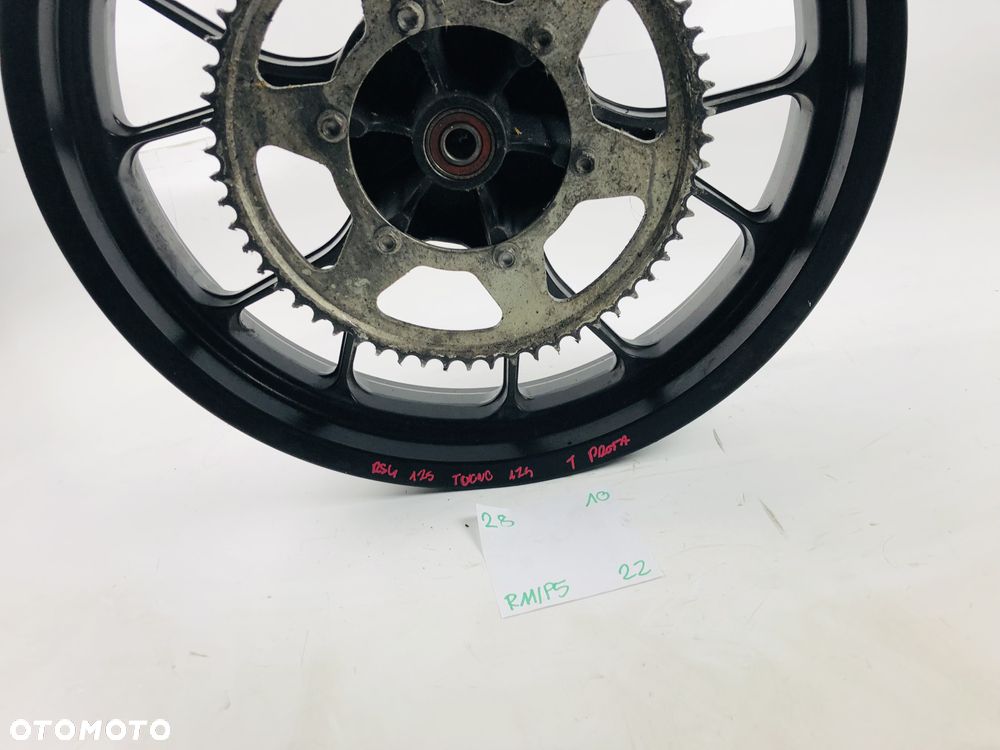 Aprilia RS4 Tuono 125 koło felga tył tylna prosta - 4