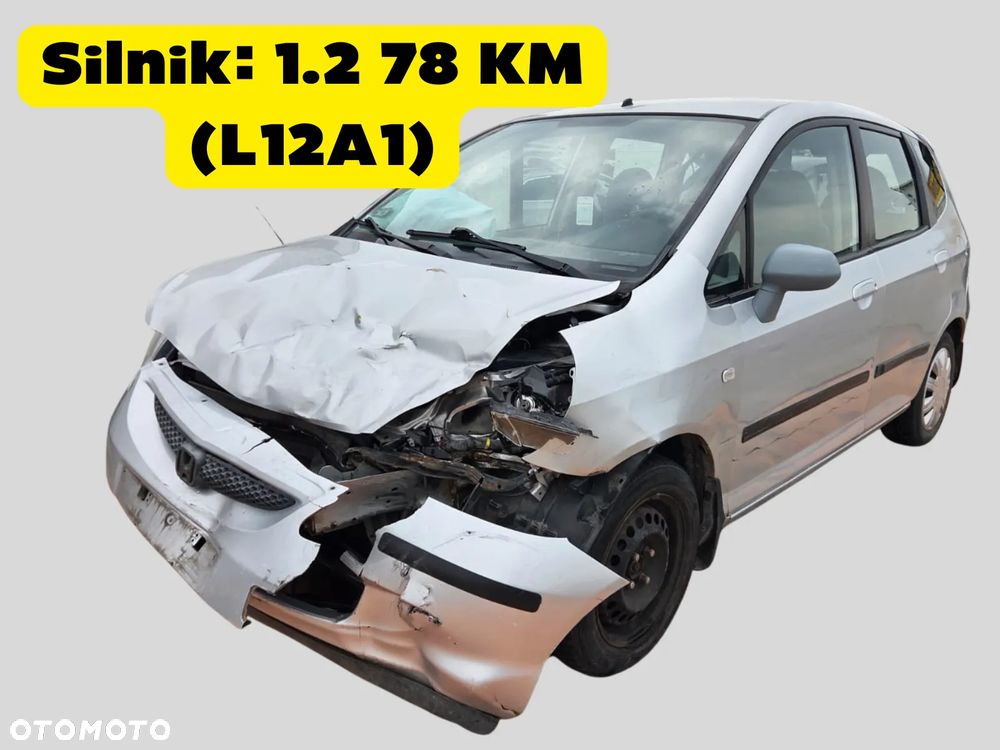 Honda Jazz II 2005 Silnik 1.2 (L12A1) 78 KM (57 kW) NH623M Na części silnik, drzwi, zderzak, klapa bagażnika, lampa - 2
