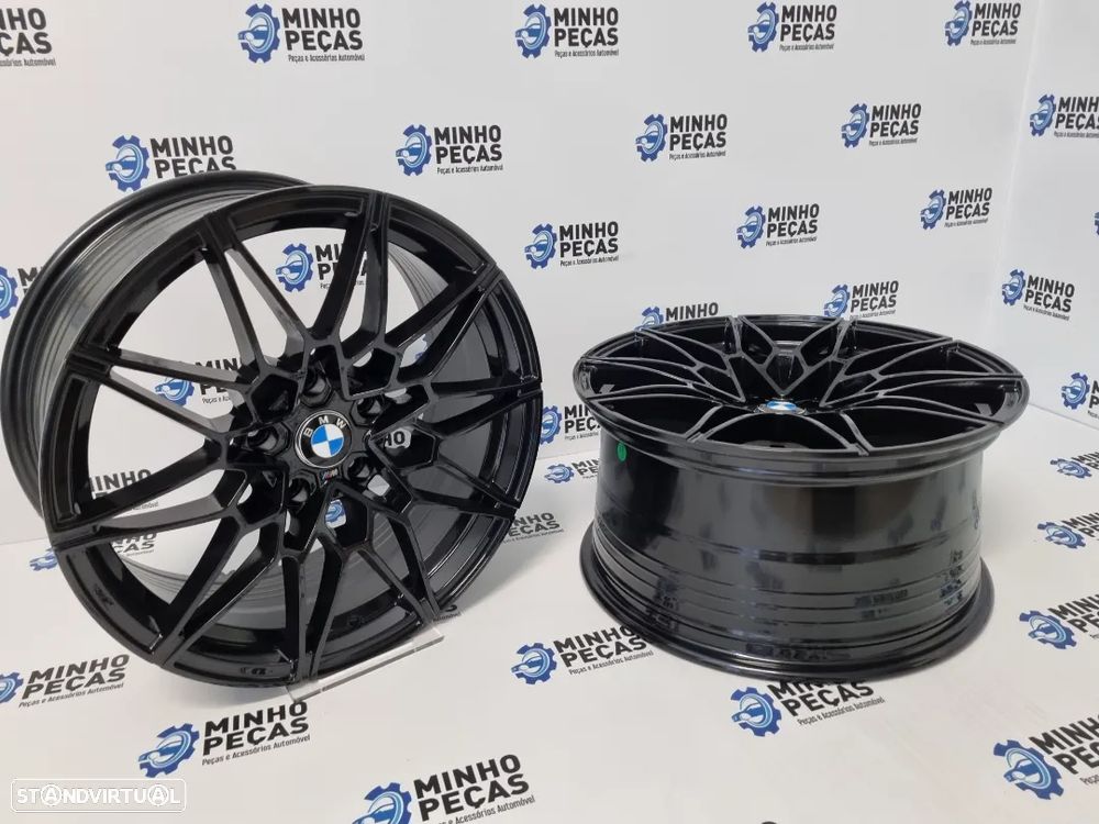 Jantes BMW 826M M4 Competition 2021 em 18 Preto Brilho (5x120) - 6