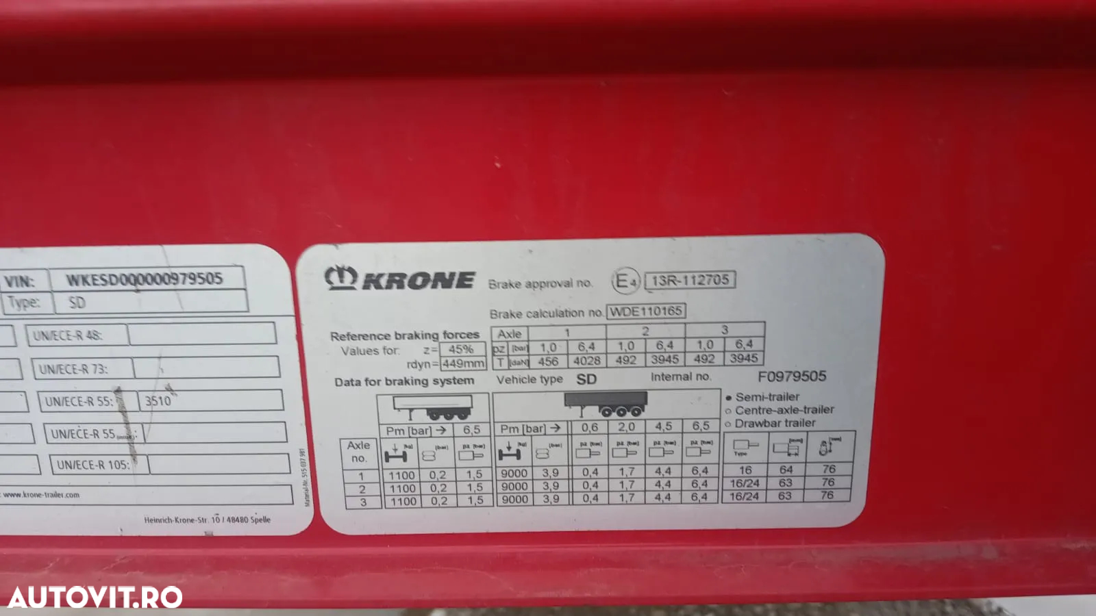 Krone SD - 16