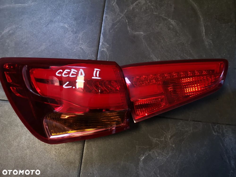 LAMPA TYŁ LEWA KIA CEED II KOMBI LED KLAPA - 1