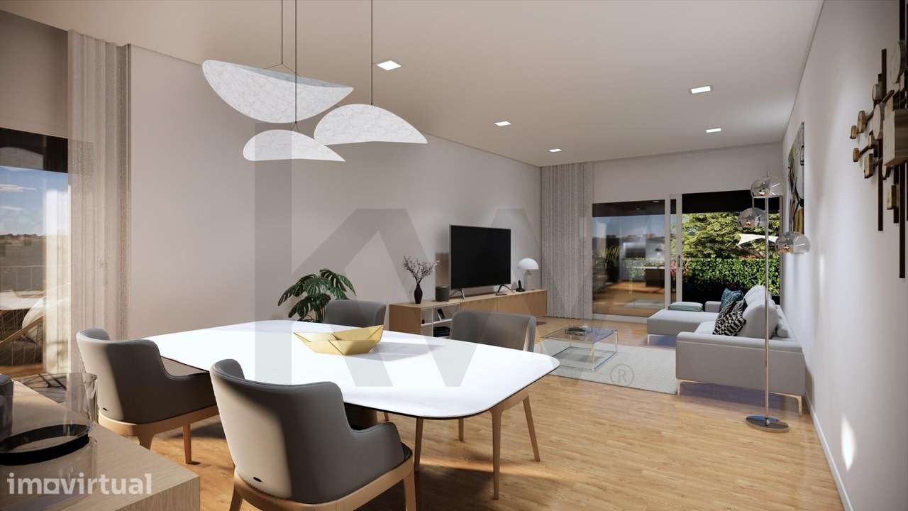 Apartamento T3 Novo com Terraço, Piscina Aquecida e Ginásio em Loures - Grande imagem: 4/26
