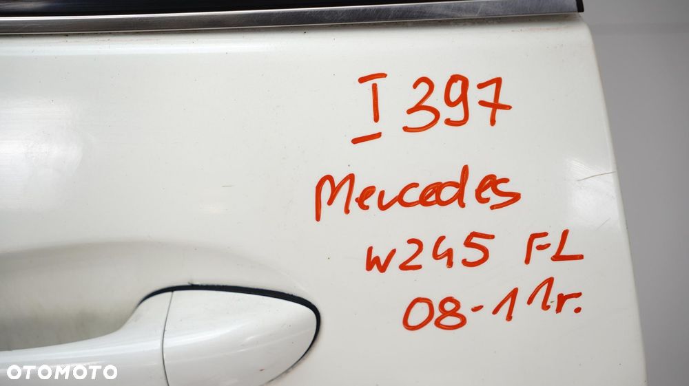 DRZWI LEWY TYŁ TYLNE MERCEDES W245 LIFT 08-11R - 7