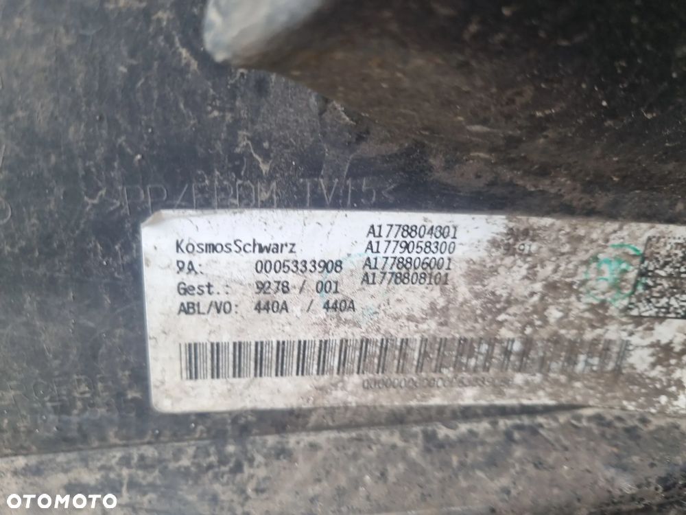 MERCEDES A KLASA AMG W177 ZDERZAK TYŁ TYLNY - 9
