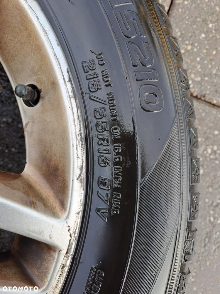 Opel Vectra C komplet alumfelg z oponami zima 215/55 R16 5x110 - 4